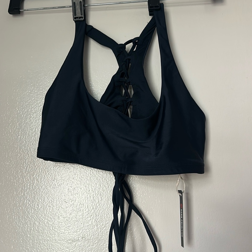 Born Primitive Bikini Top - Navy. NEVER WORN HAS TAGS ON IT.